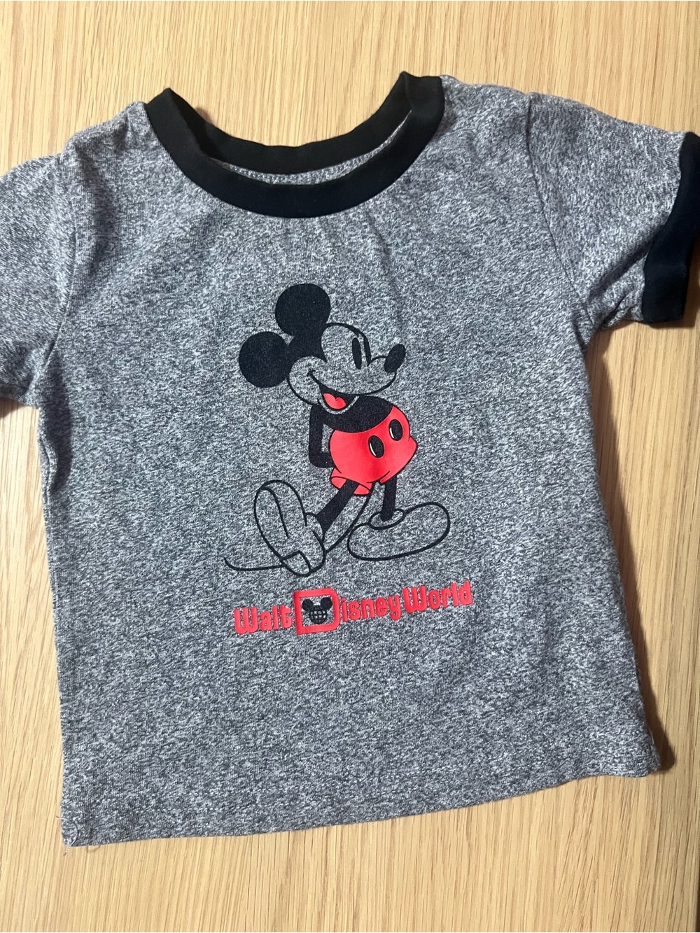 Authentic Walt Disney World Mickey Mouse Ringer Tee